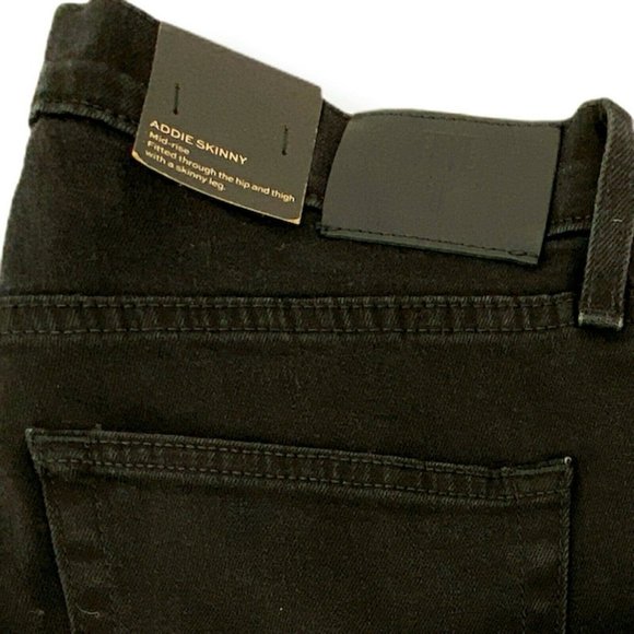 FRYE Black Addie Skinny Stretch Jeans Black NWT - Picture 8 of 12
